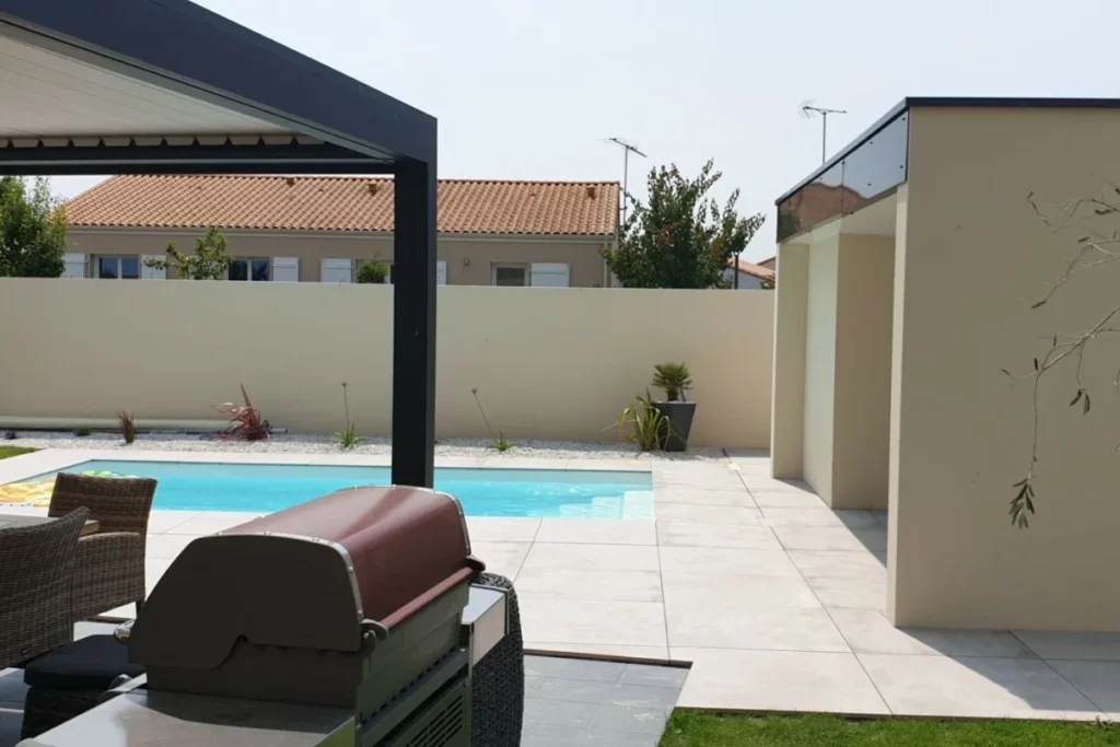 Mgc Constructions Paysagiste A Vallet Cuisine Dete 1